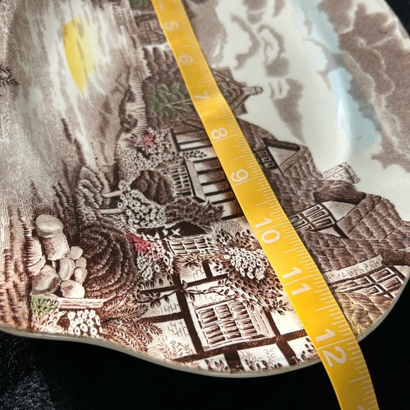 Vintage OLDE English Countryside Oval Serving Platter Dish by Johnson Bros - Picture 6 of 8